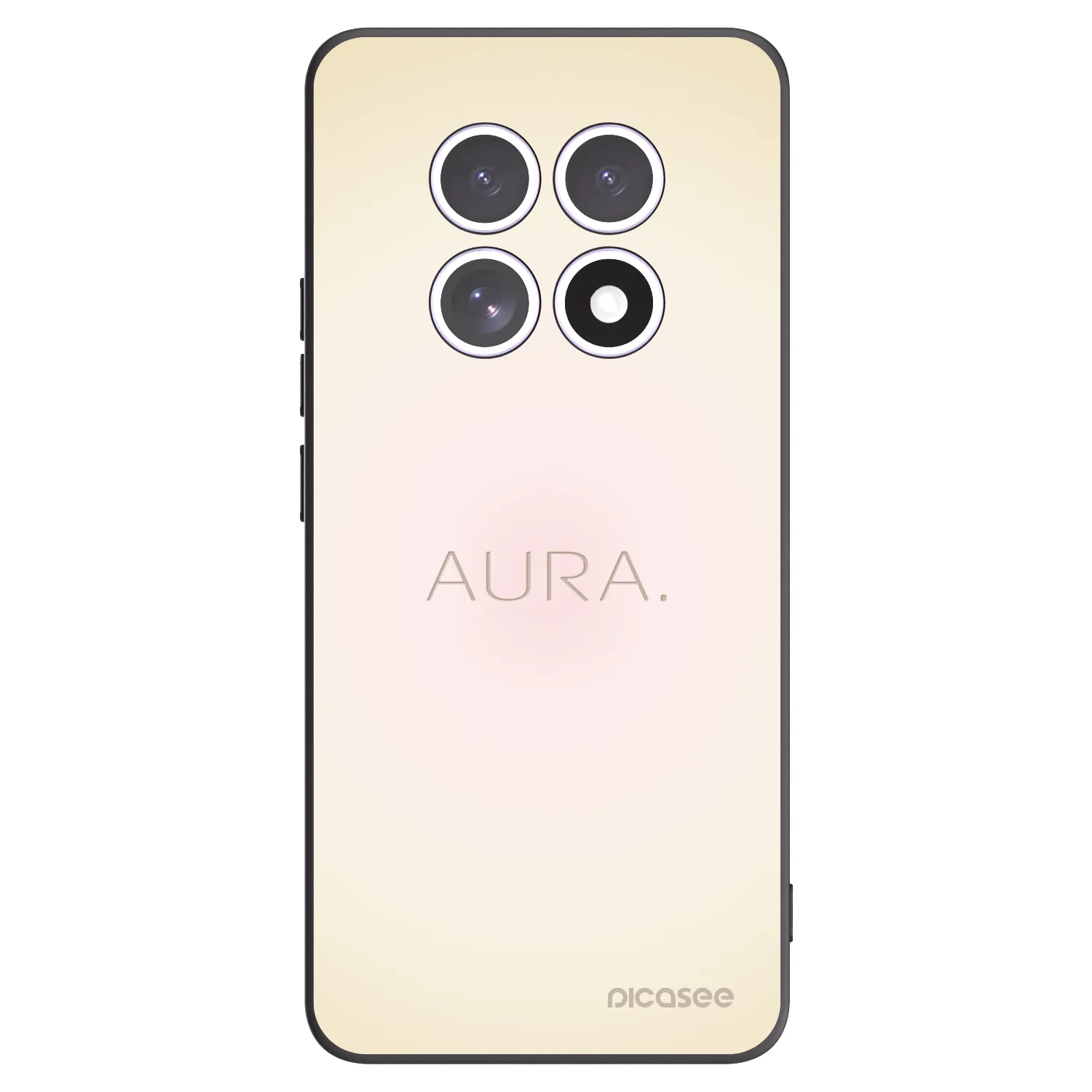 Picasee fekete szilikon tok az alábbi mobiltelefonokra Xiaomi Redmi Note 15 - Aura