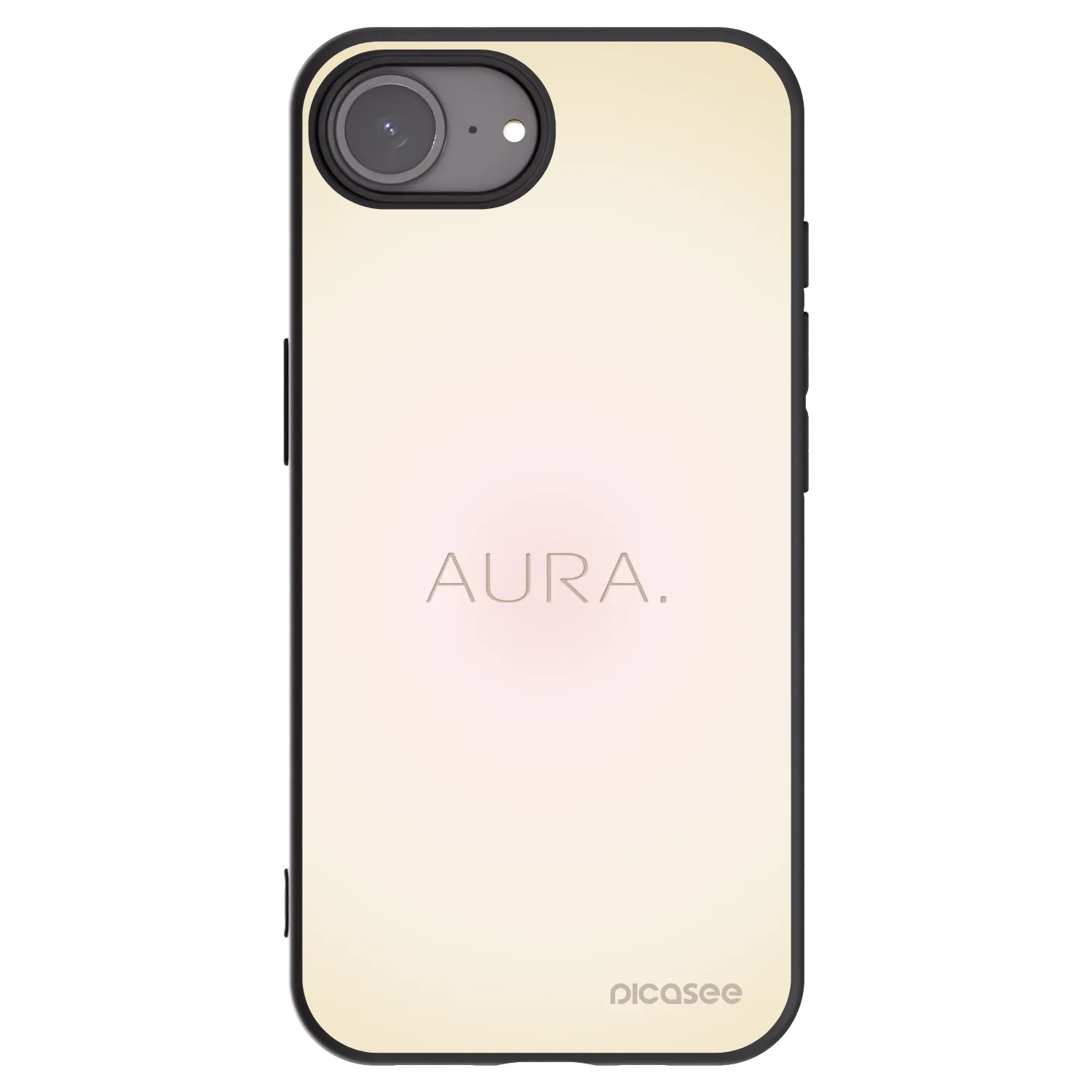 Picasee fekete szilikon tok az alábbi mobiltelefonokra Apple iPhone 17e - Aura