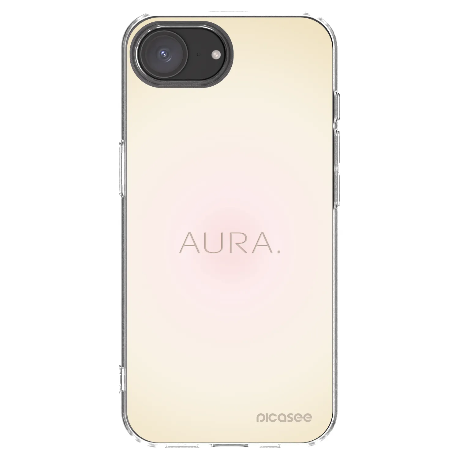 Picasee átlátszó szilikon tok az alábbi mobiltelefonokra Apple iPhone 17e - Aura