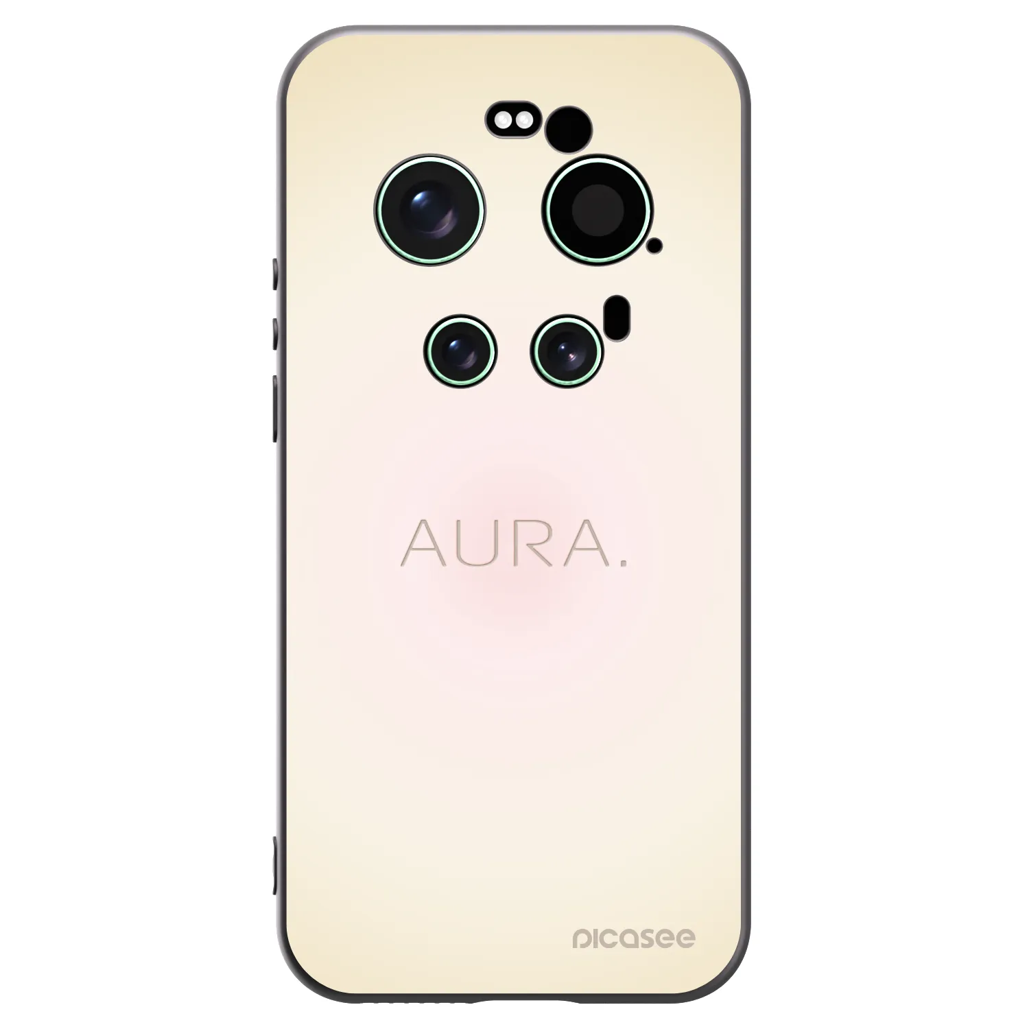 Picasee fekete szilikon tok az alábbi mobiltelefonokra Xiaomi 17 Ultra - Aura