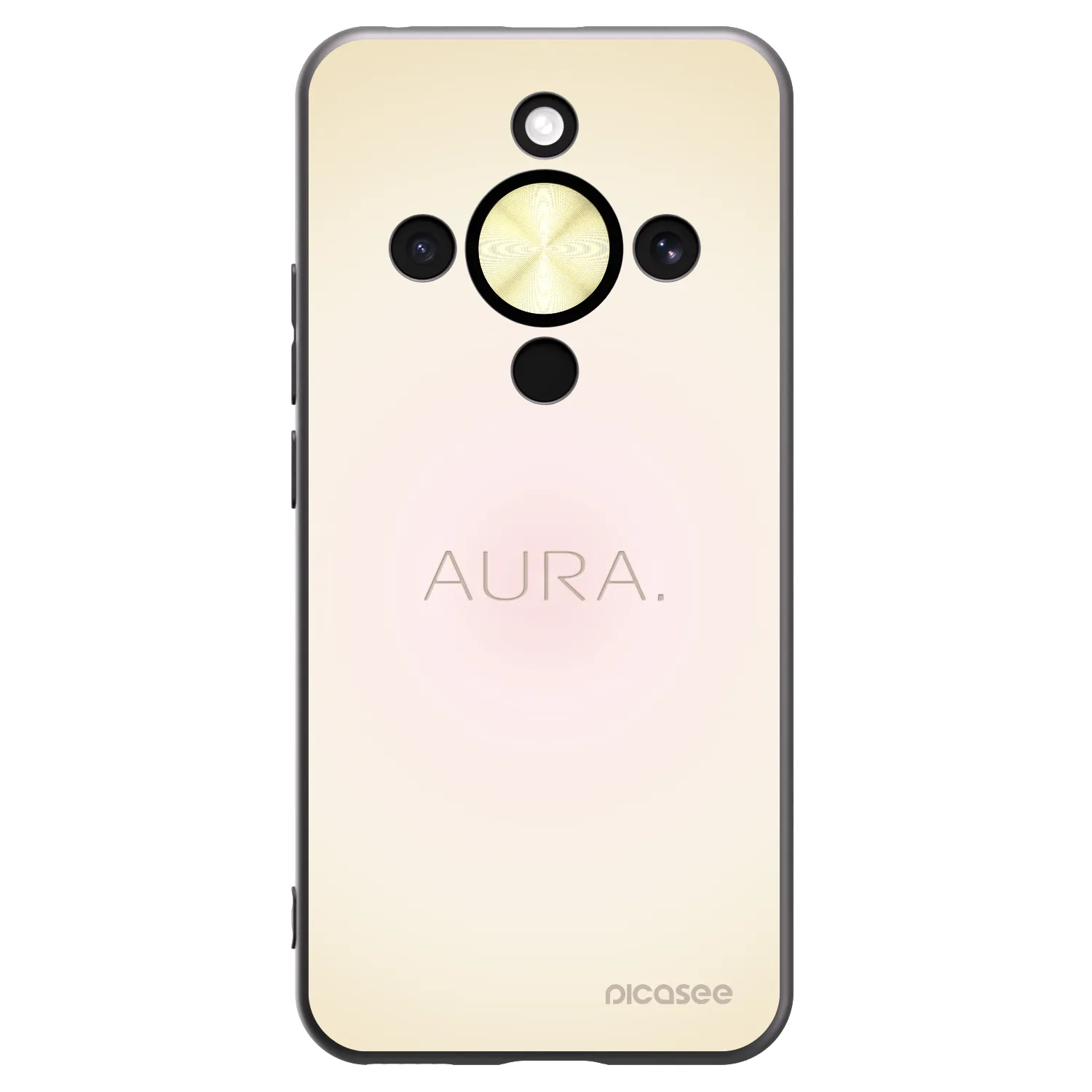 Picasee fekete szilikon tok az alábbi mobiltelefonokra Honor Magic8 Lite 5G - Aura