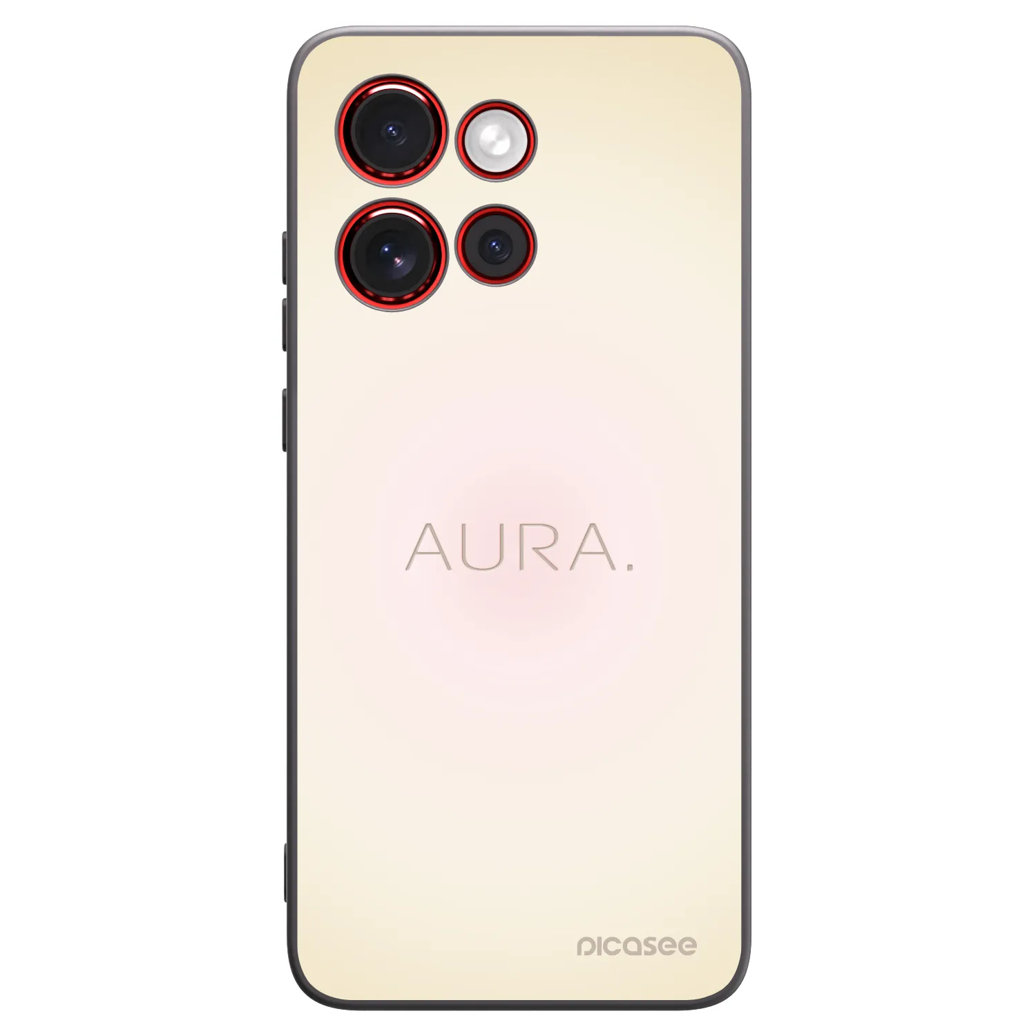 Picasee fekete szilikon tok az alábbi mobiltelefonokra Motorola Edge 60 Neo 5G - Aura