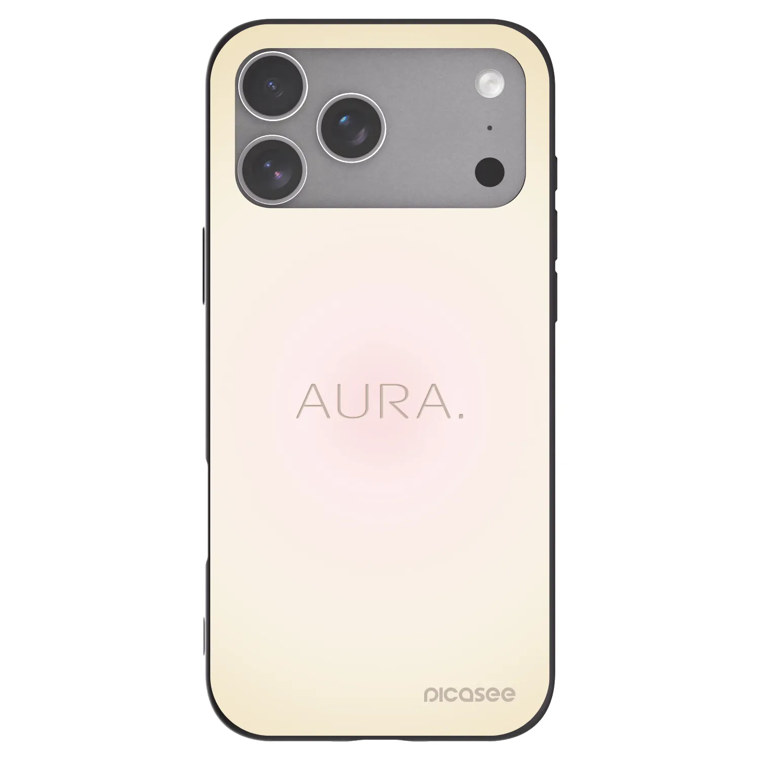 Picasee fekete szilikon tok az alábbi mobiltelefonokra Apple iPhone 18 Pro Max - Aura