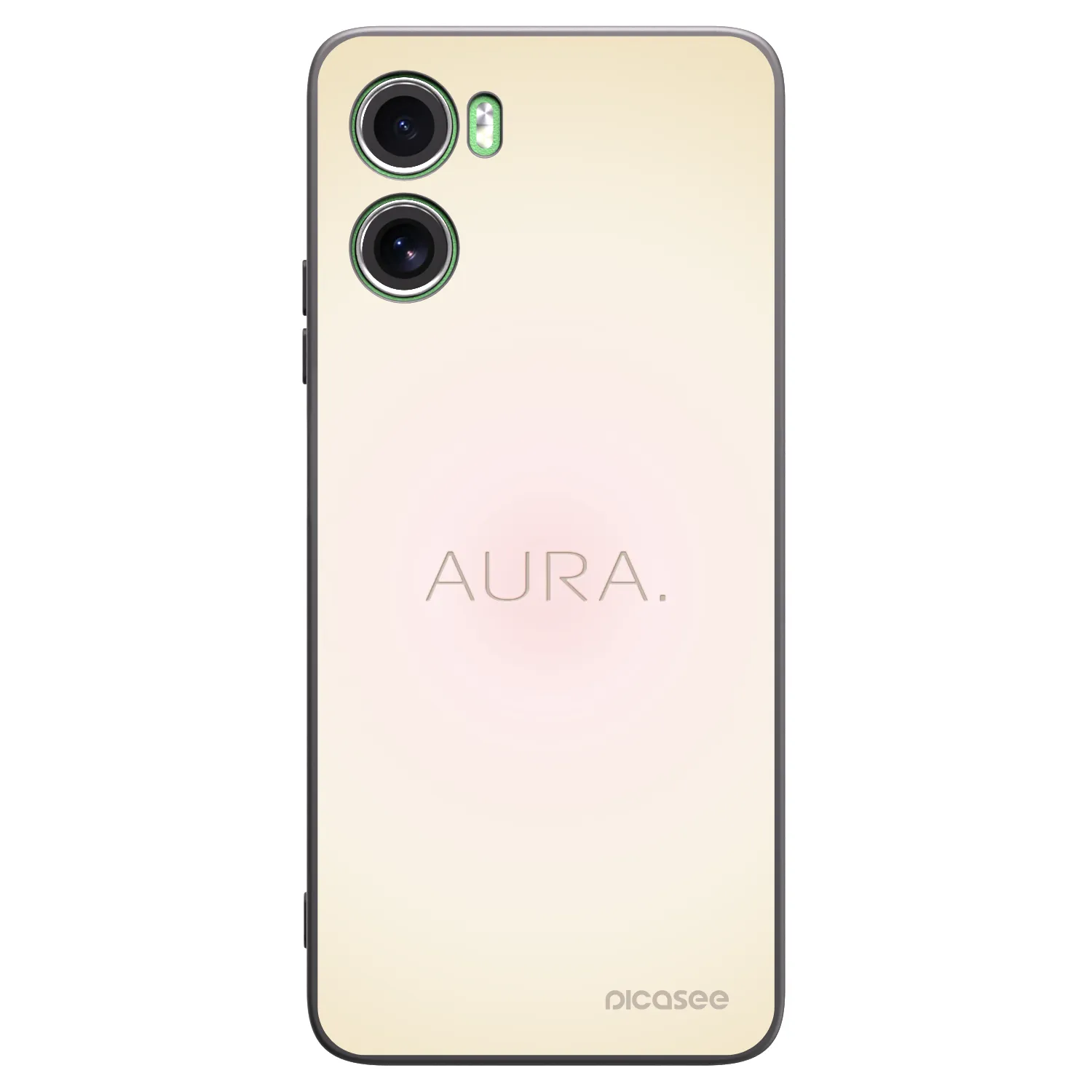 Picasee fekete szilikon tok az alábbi mobiltelefonokra Motorola Moto G06 - Aura
