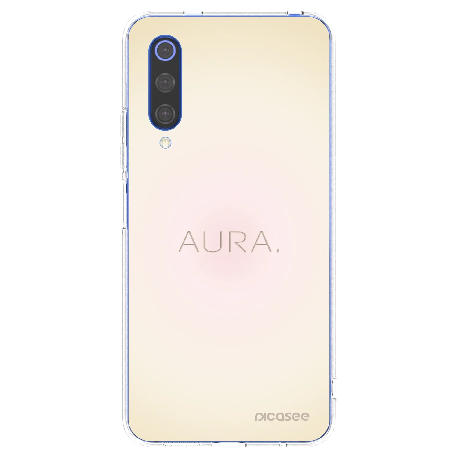 Picasee átlátszó szilikon tok az alábbi mobiltelefonokra Xiaomi Mi 9 SE - Aura