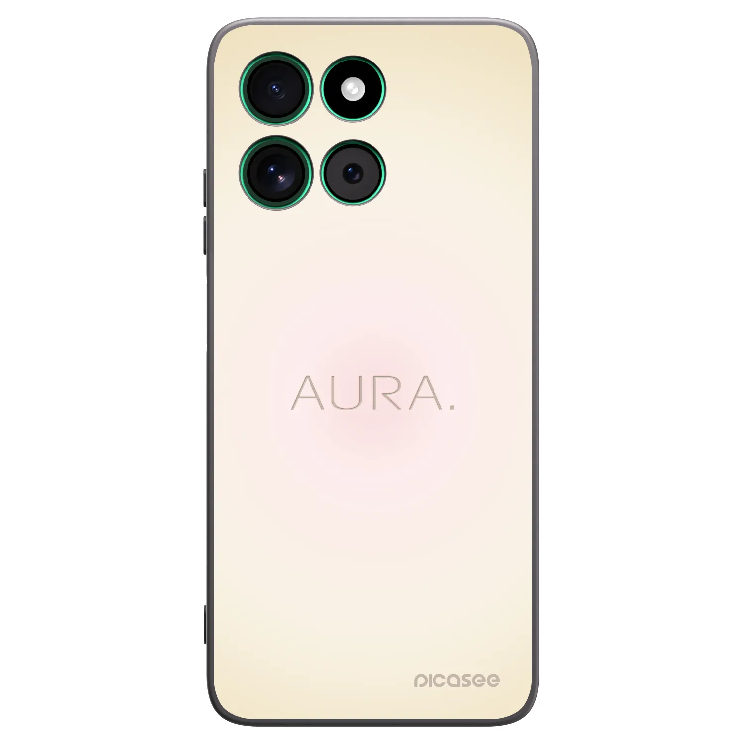 Picasee fekete szilikon tok az alábbi mobiltelefonokra Motorola Moto G57 Power - Aura