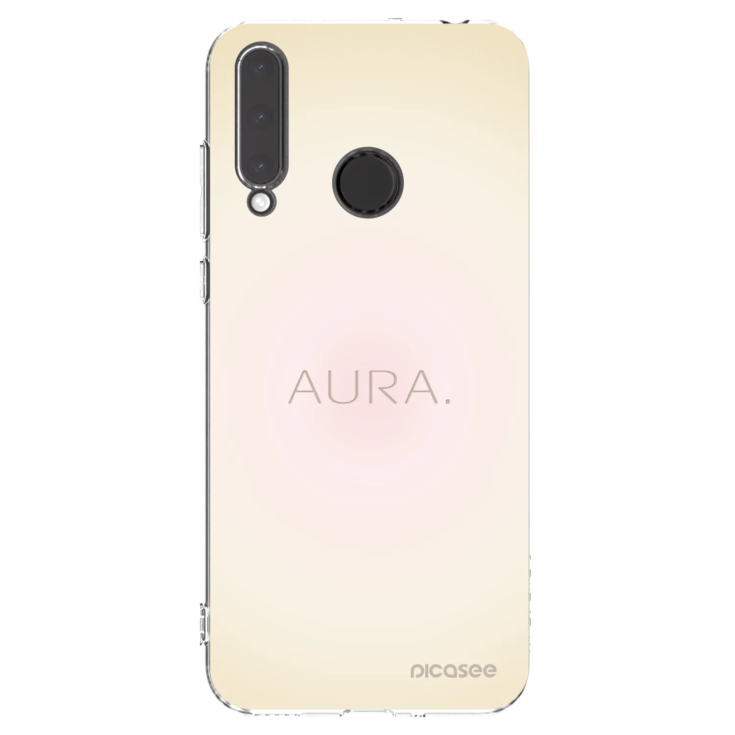 Picasee átlátszó szilikon tok az alábbi mobiltelefonokra Honor 20 Lite - Aura