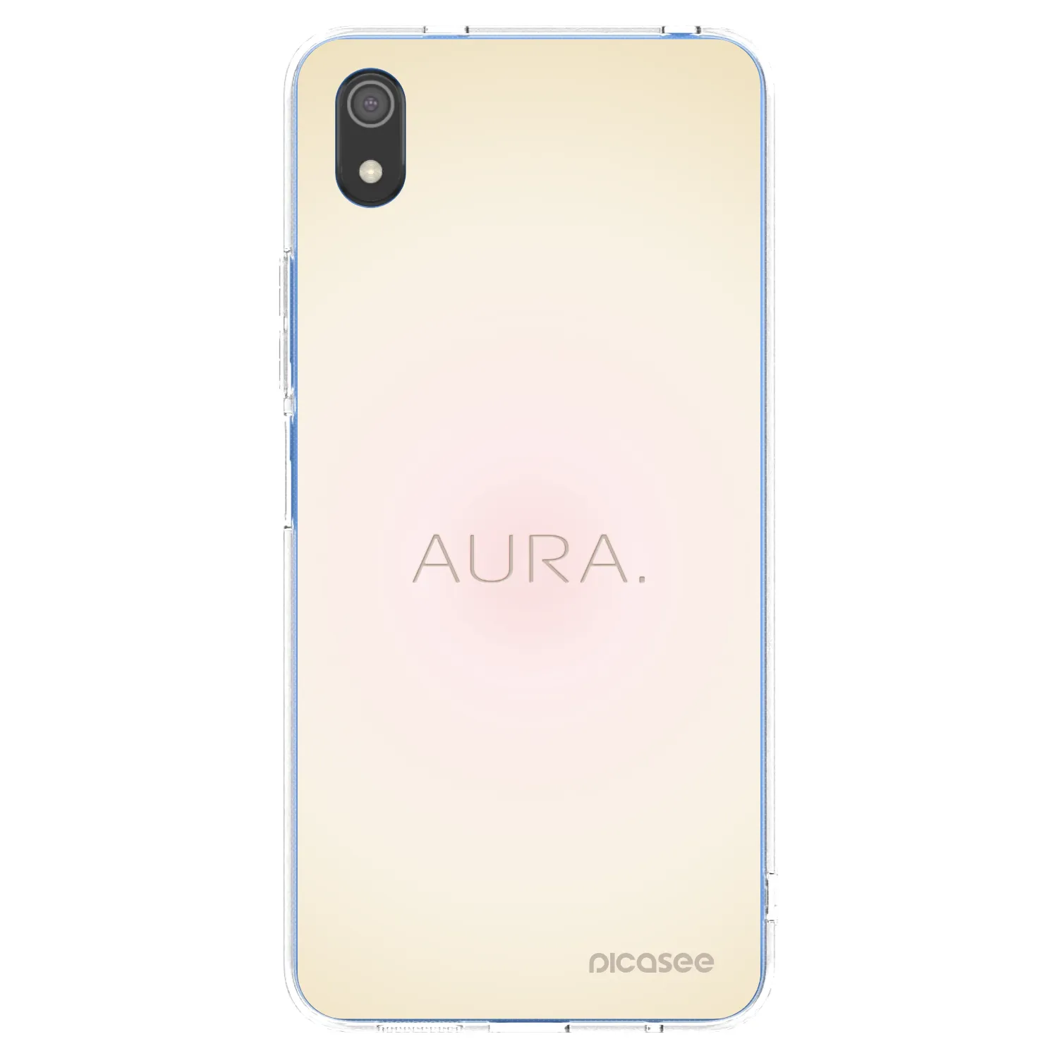 Picasee átlátszó szilikon tok az alábbi mobiltelefonokra Xiaomi Redmi 7A - Aura