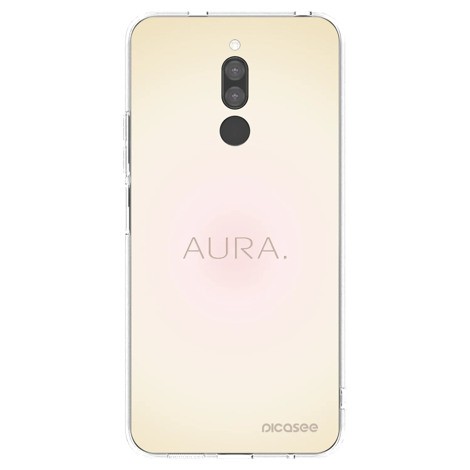 Picasee átlátszó szilikon tok az alábbi mobiltelefonokra Xiaomi Redmi 8 - Aura