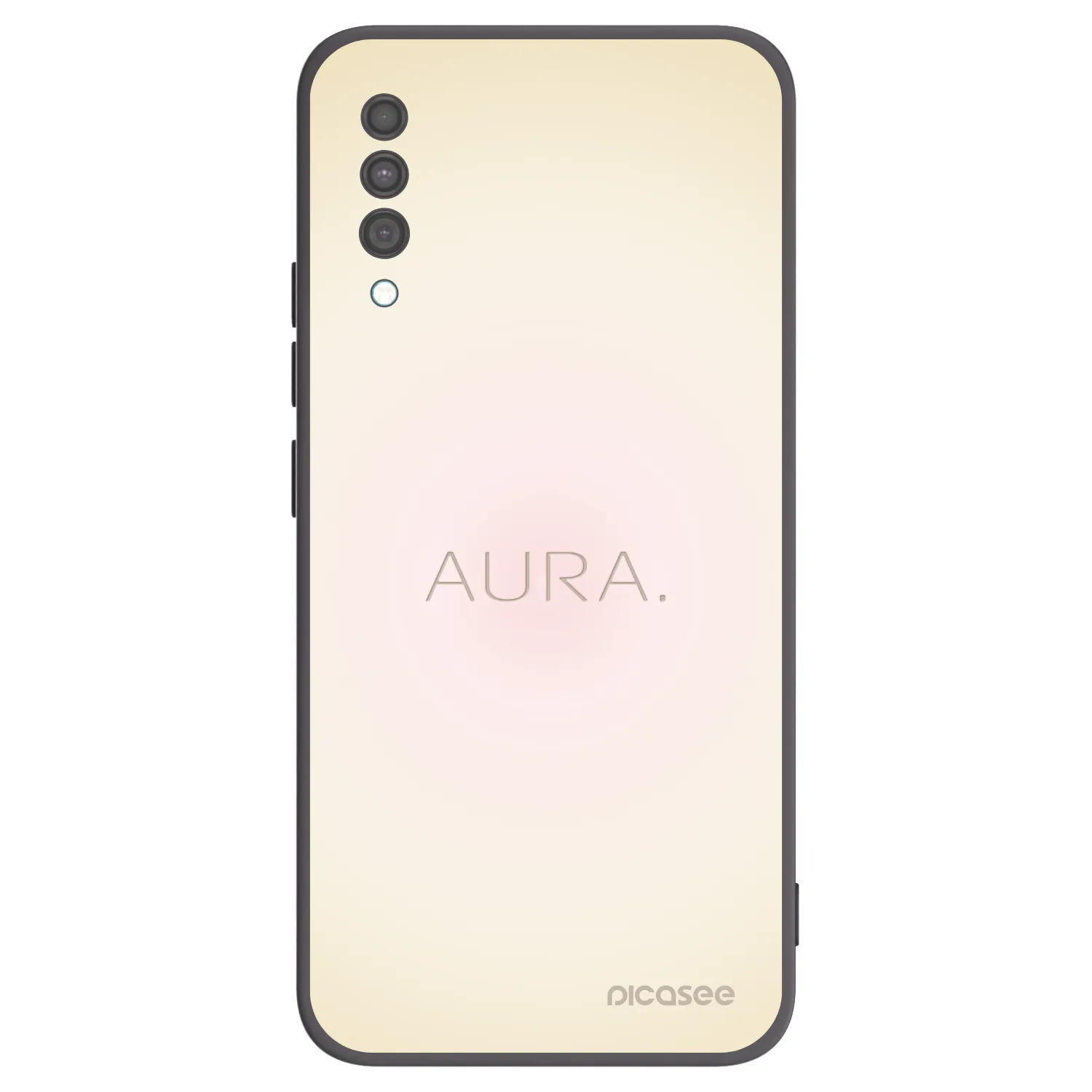 Picasee fekete szilikon tok az alábbi mobiltelefonokra Samsung Galaxy A30s A307F - Aura