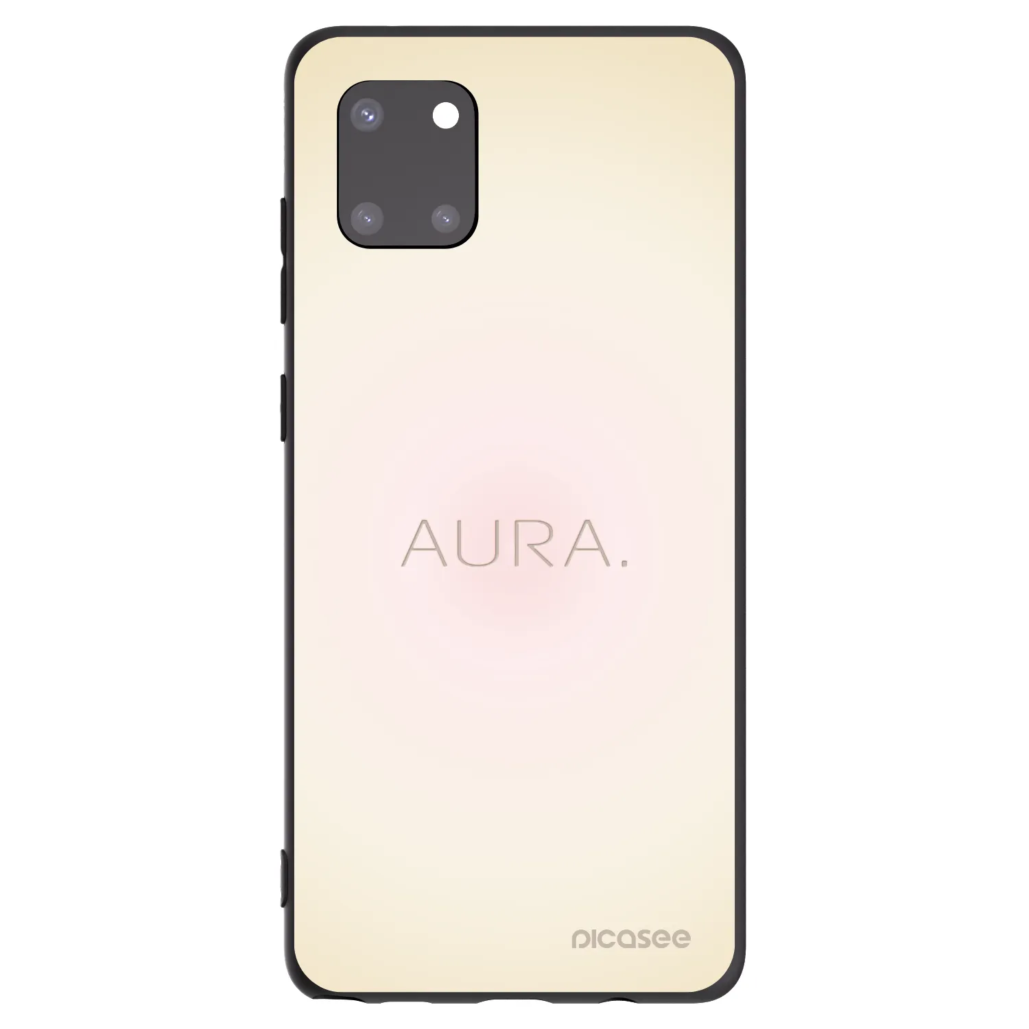 Picasee fekete szilikon tok az alábbi mobiltelefonokra Samsung Galaxy Note 10 Lite N770F - Aura