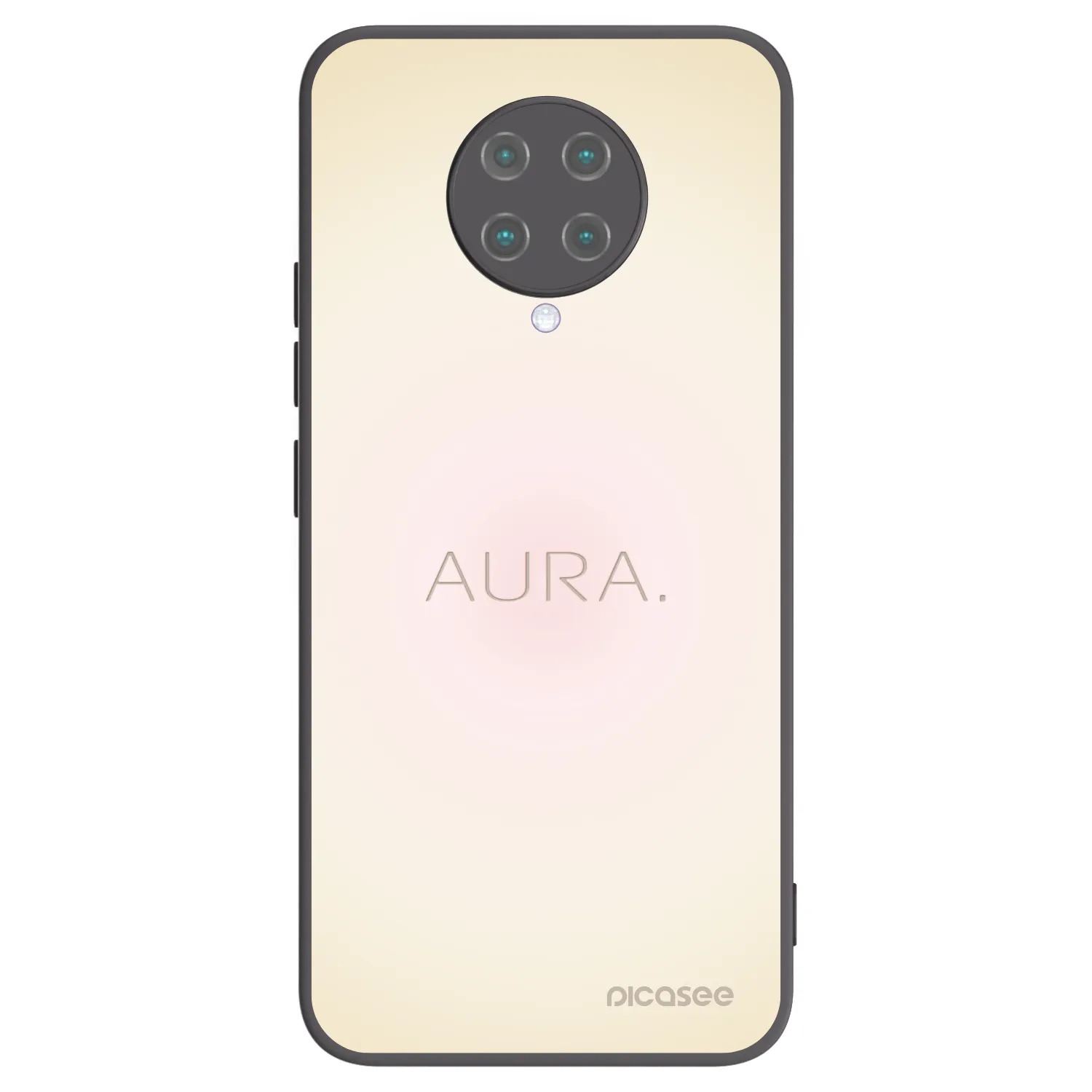 Picasee fekete szilikon tok az alábbi mobiltelefonokra Xiaomi Poco F2 Pro - Aura