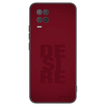 Picasee fekete szilikon tok az alábbi mobiltelefonokra Realme 8 5G - Desire