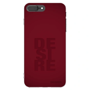 Picasee átlátszó szilikon tok az alábbi mobiltelefonokra Apple iPhone 7 Plus - Desire