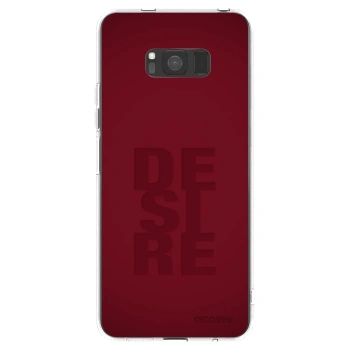 Picasee átlátszó szilikon tok az alábbi mobiltelefonokra Samsung Galaxy S8 G950F - Desire