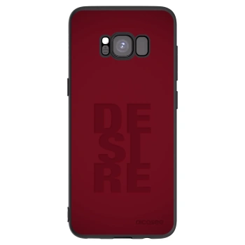 Picasee fekete szilikon tok az alábbi mobiltelefonokra Samsung Galaxy S8 G950F - Desire