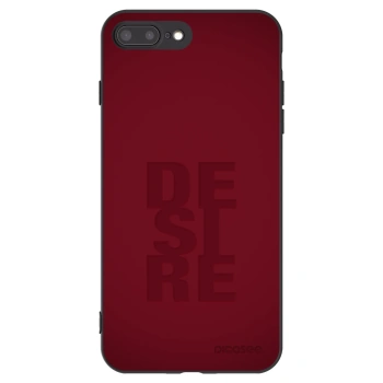 Picasee fekete szilikon tok az alábbi mobiltelefonokra Apple iPhone 8 Plus - Desire