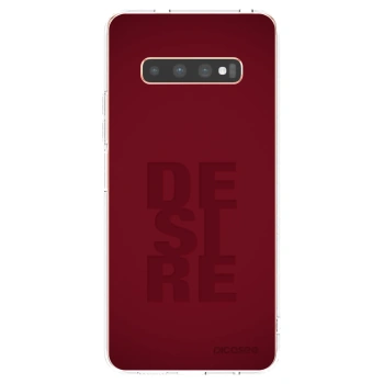 Picasee átlátszó szilikon tok az alábbi mobiltelefonokra Samsung Galaxy S10 Plus G975 - Desire