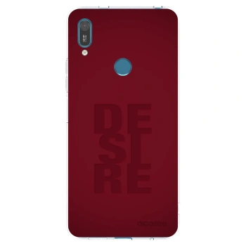 Picasee átlátszó szilikon tok az alábbi mobiltelefonokra Huawei Y7 2019 - Desire
