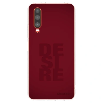 Picasee átlátszó szilikon tok az alábbi mobiltelefonokra Huawei P30 - Desire