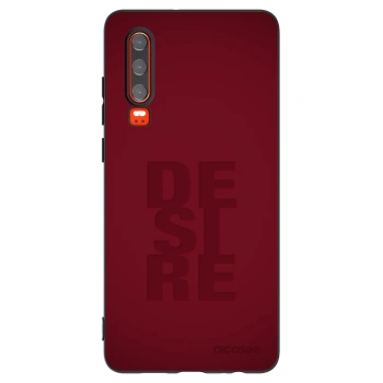 Picasee fekete szilikon tok az alábbi mobiltelefonokra Huawei P30 - Desire