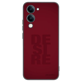 Picasee fekete szilikon tok az alábbi mobiltelefonokra Vivo Y29s 5G - Desire