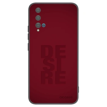 Picasee fekete szilikon tok az alábbi mobiltelefonokra Huawei Nova 5T - Desire