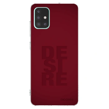 Picasee átlátszó szilikon tok az alábbi mobiltelefonokra Samsung Galaxy A51 A515F - Desire