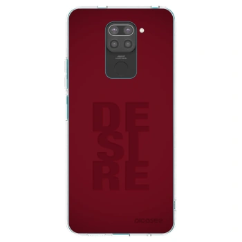 Picasee fekete szilikon tok az alábbi mobiltelefonokra Xiaomi Redmi Note 9 - Desire