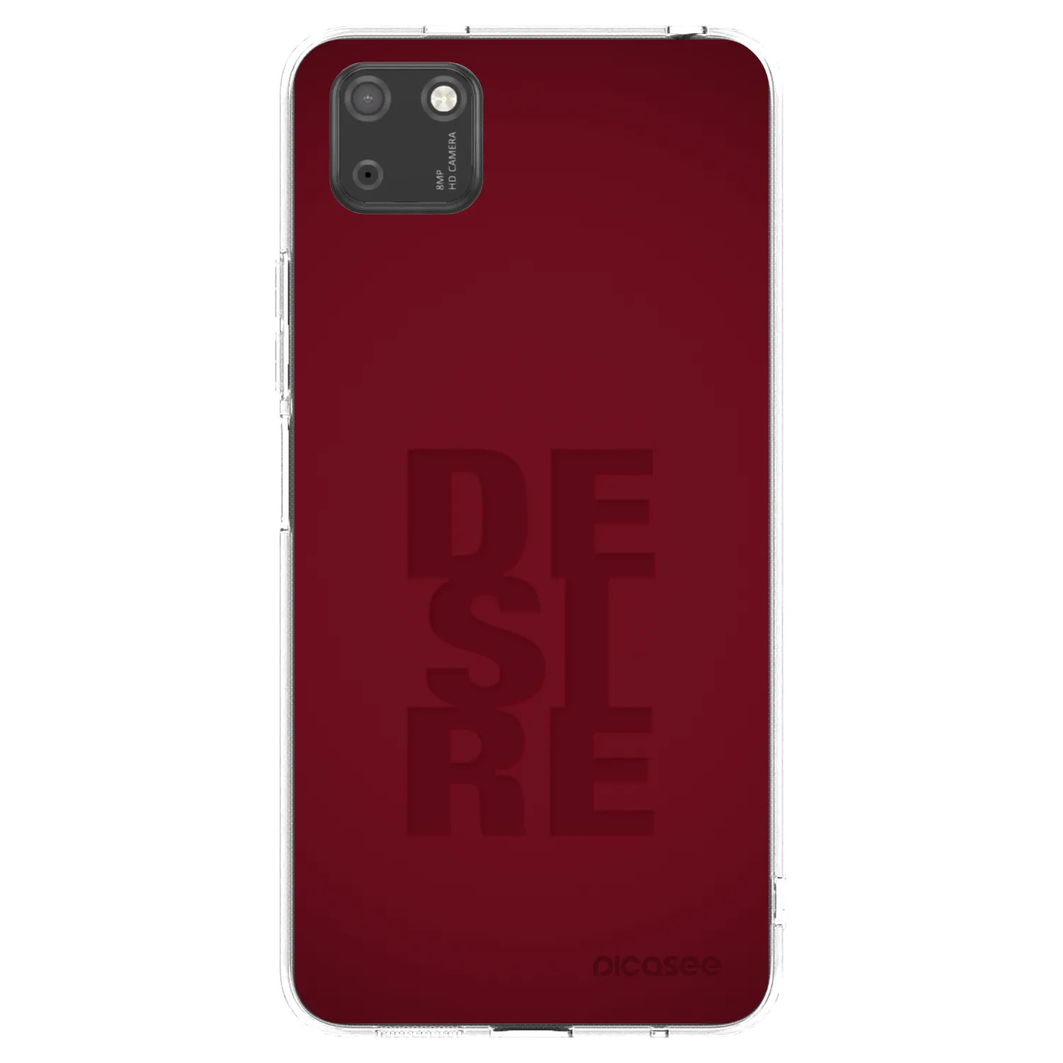 Picasee átlátszó szilikon tok az alábbi mobiltelefonokra Huawei Y5P - Desire