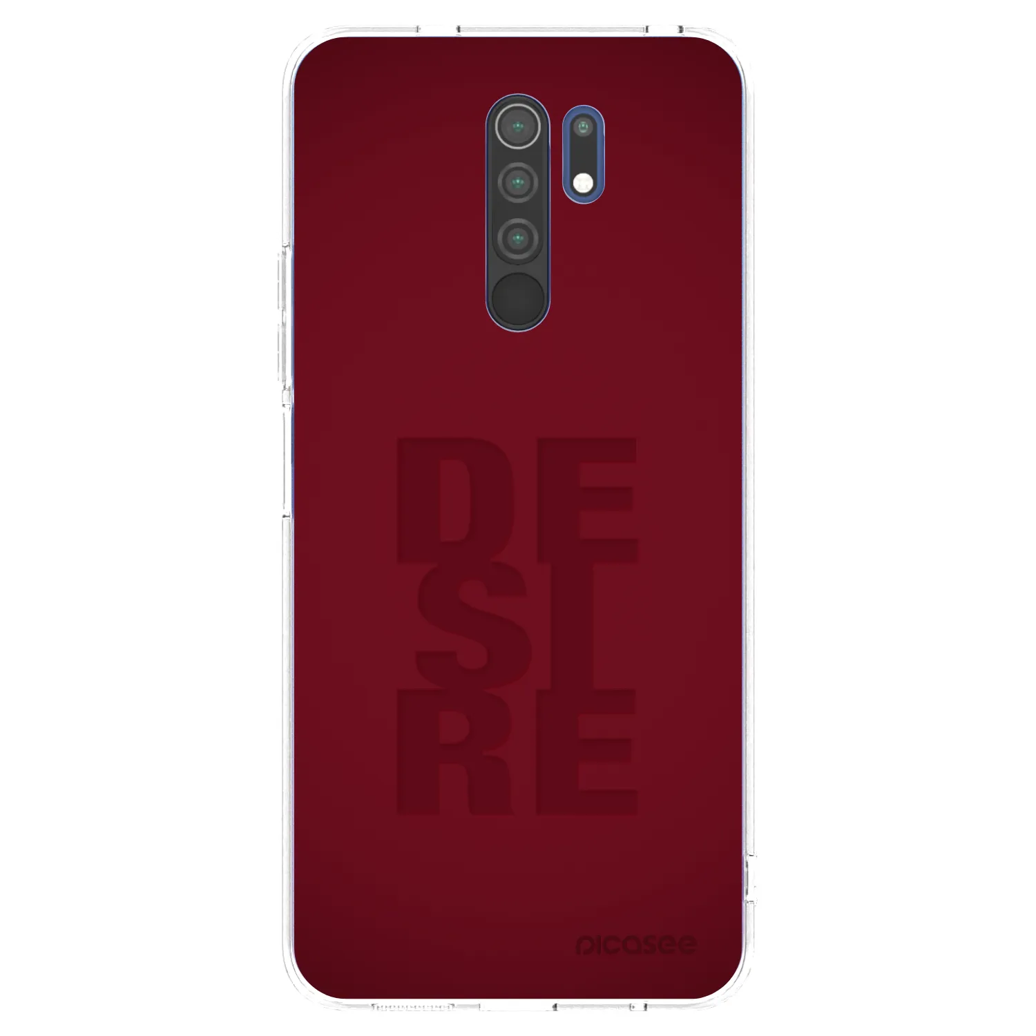 Picasee átlátszó szilikon tok az alábbi mobiltelefonokra Xiaomi Redmi 9 - Desire