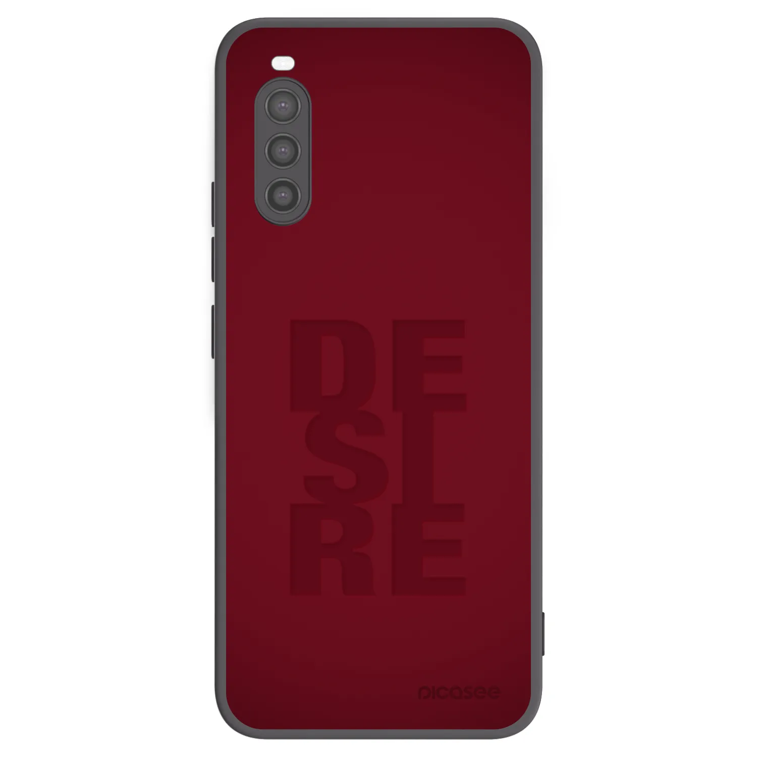 Picasee fekete szilikon tok az alábbi mobiltelefonokra Sony Xperia 10 II - Desire