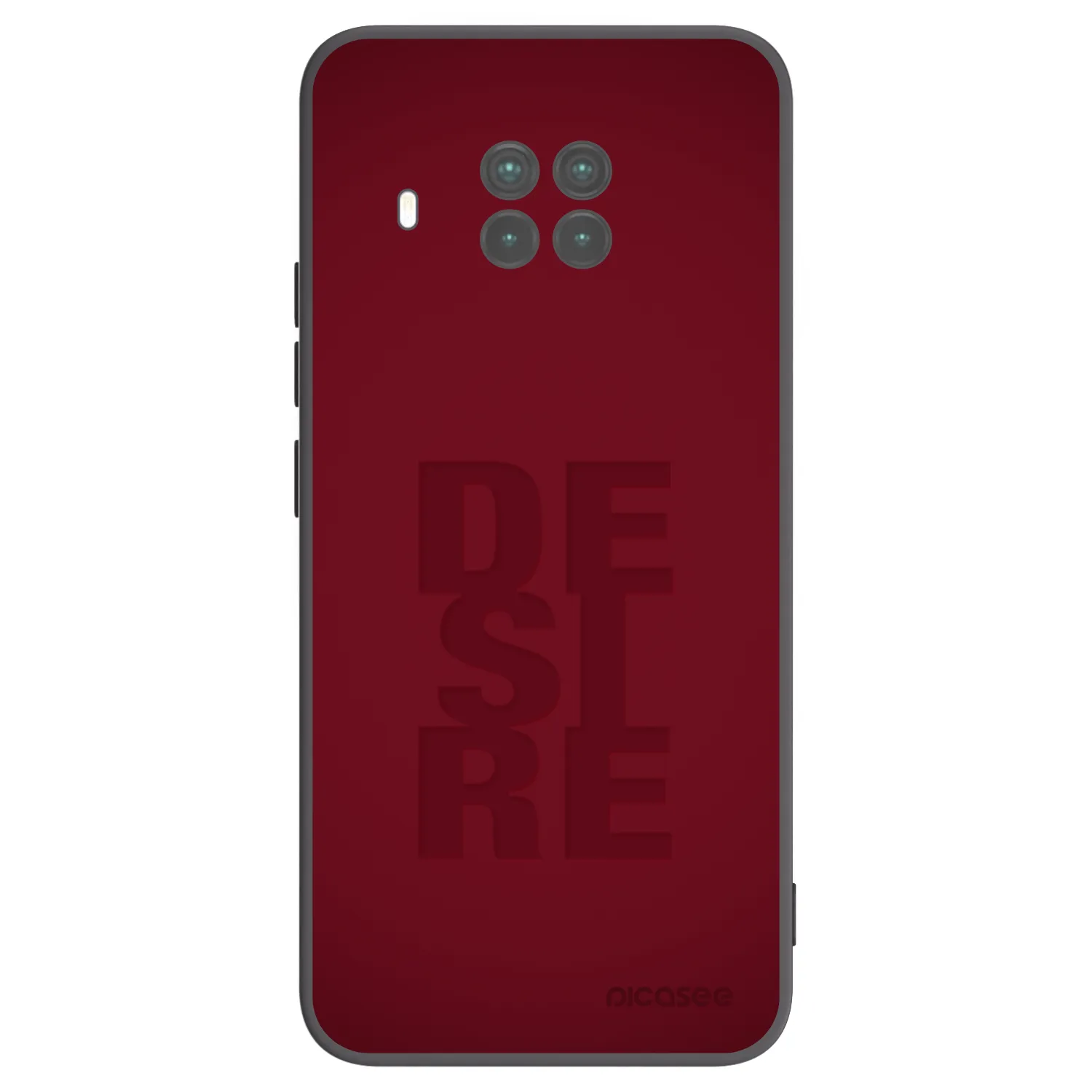 Picasee fekete szilikon tok az alábbi mobiltelefonokra Xiaomi Mi 10T Lite - Desire