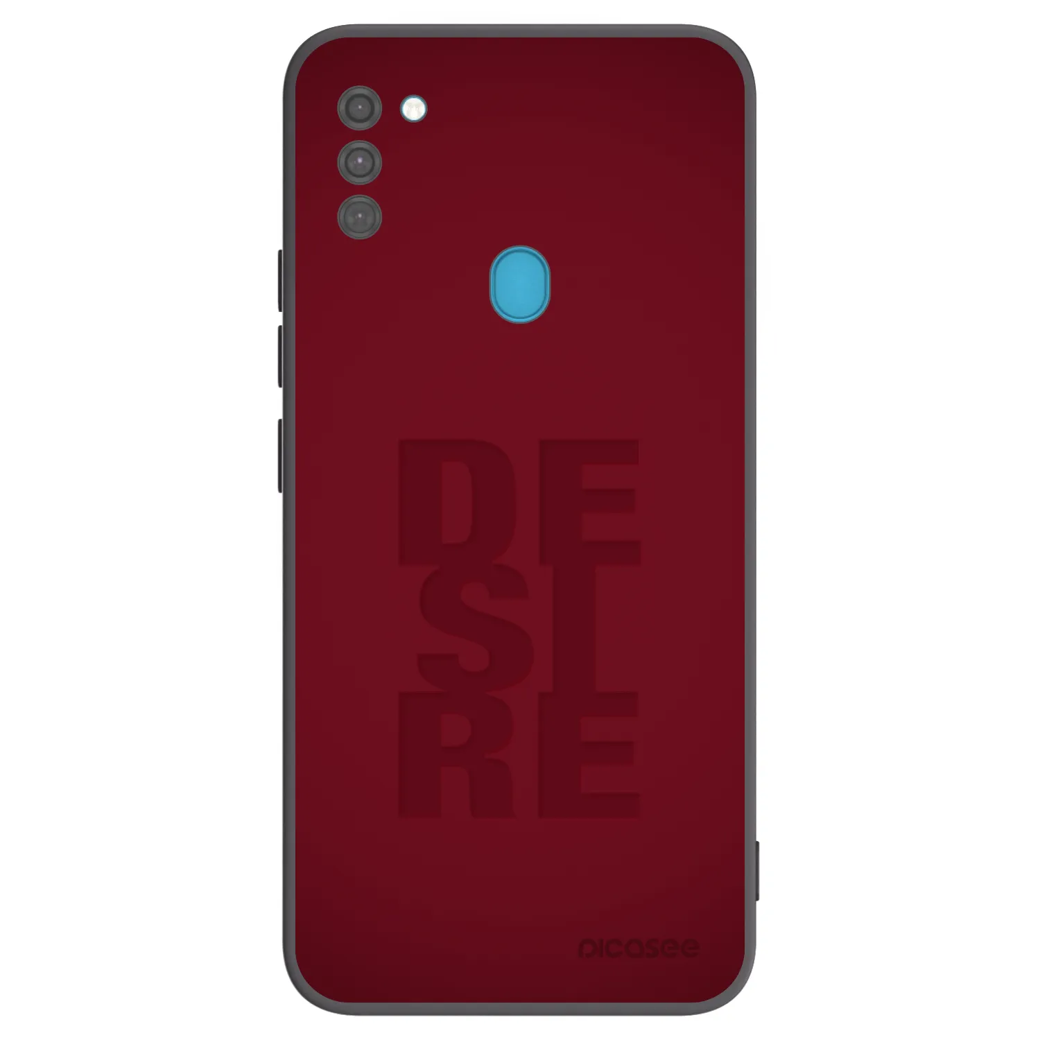 Picasee fekete szilikon tok az alábbi mobiltelefonokra Samsung Galaxy M11 - Desire