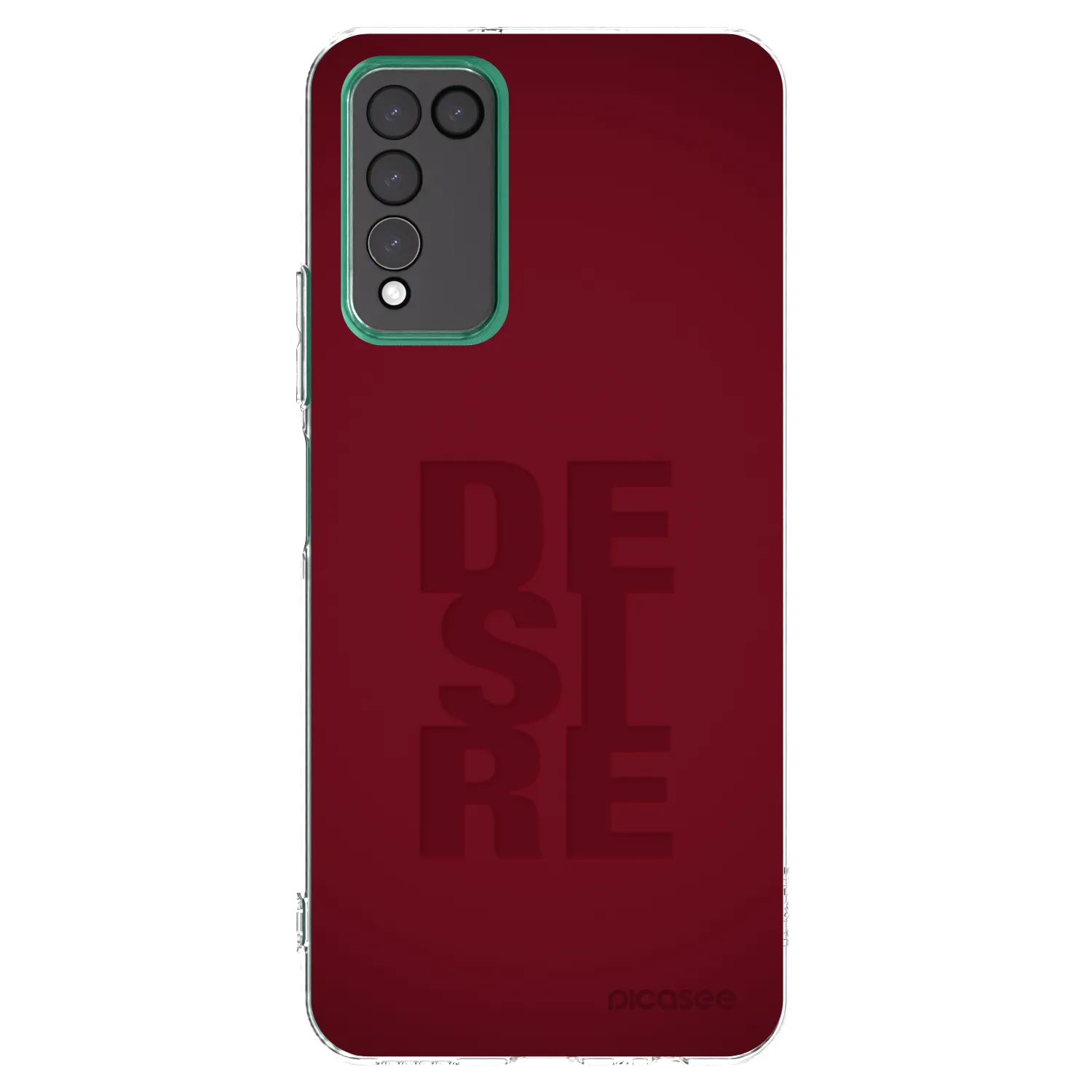 Picasee átlátszó szilikon tok az alábbi mobiltelefonokra Honor 10X Lite - Desire