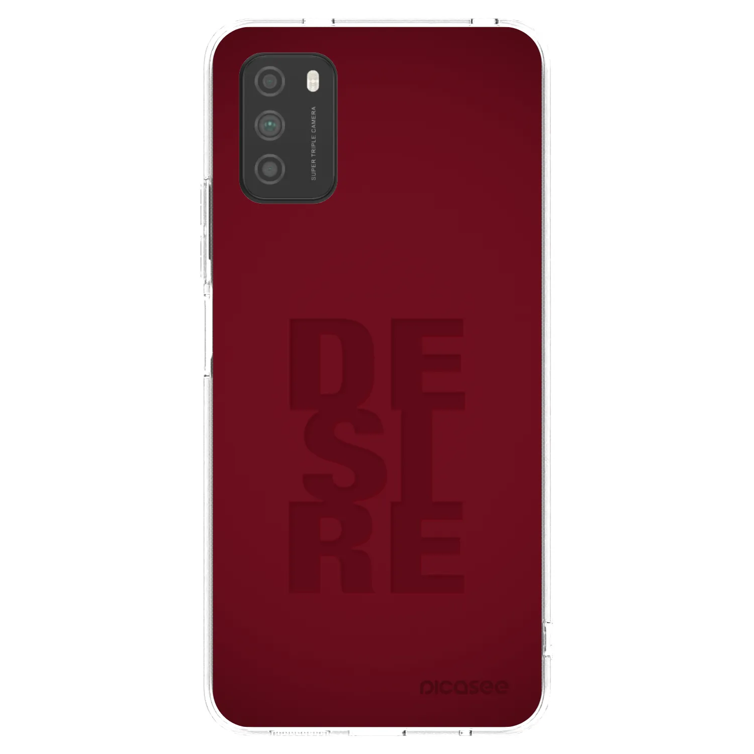 Picasee átlátszó szilikon tok az alábbi mobiltelefonokra Xiaomi Poco M3 - Desire