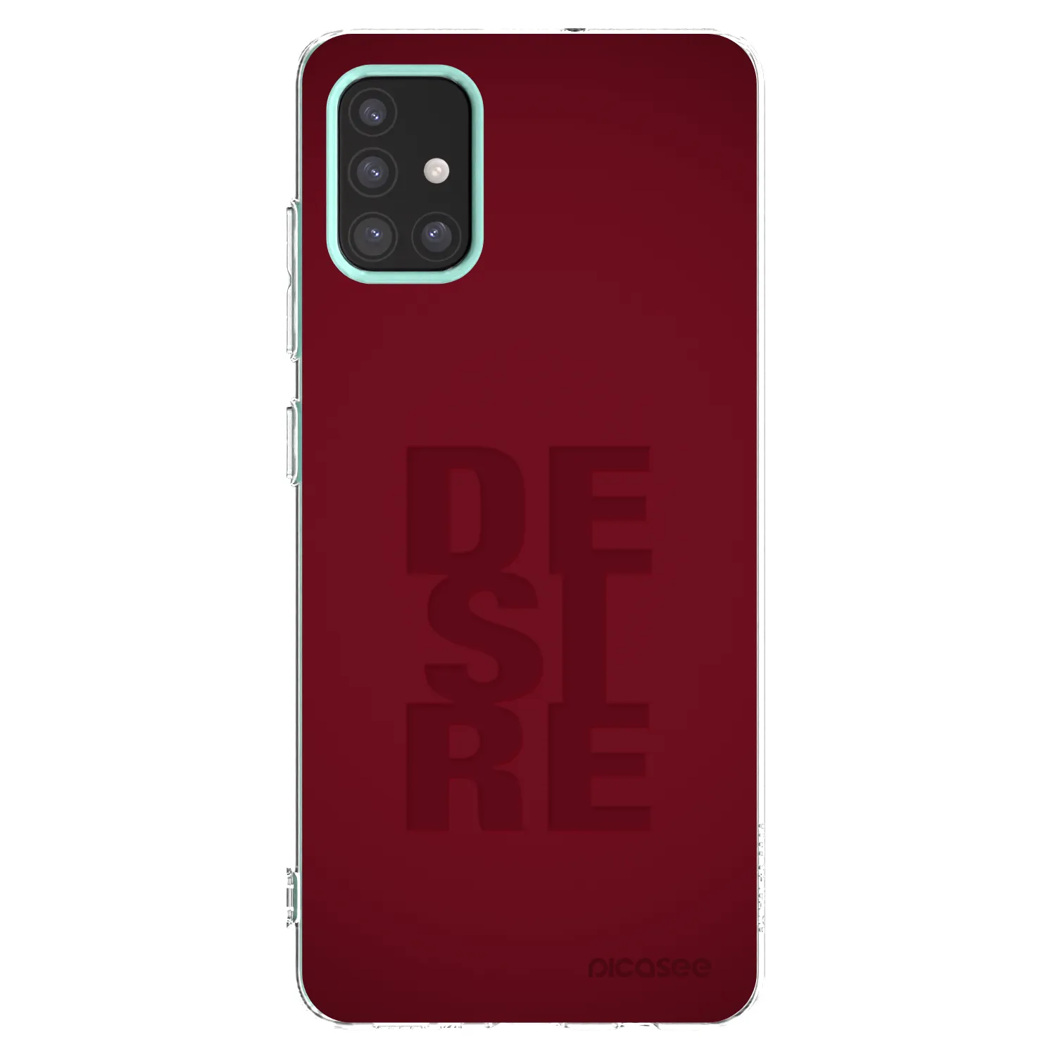 Picasee átlátszó szilikon tok az alábbi mobiltelefonokra Samsung Galaxy M31s - Desire