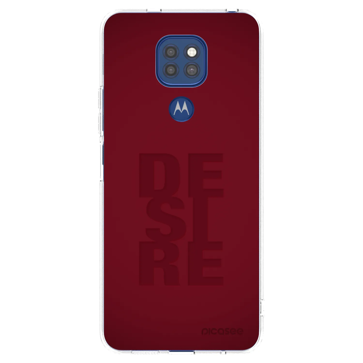 Picasee átlátszó szilikon tok az alábbi mobiltelefonokra Motorola Moto G9 Play - Desire