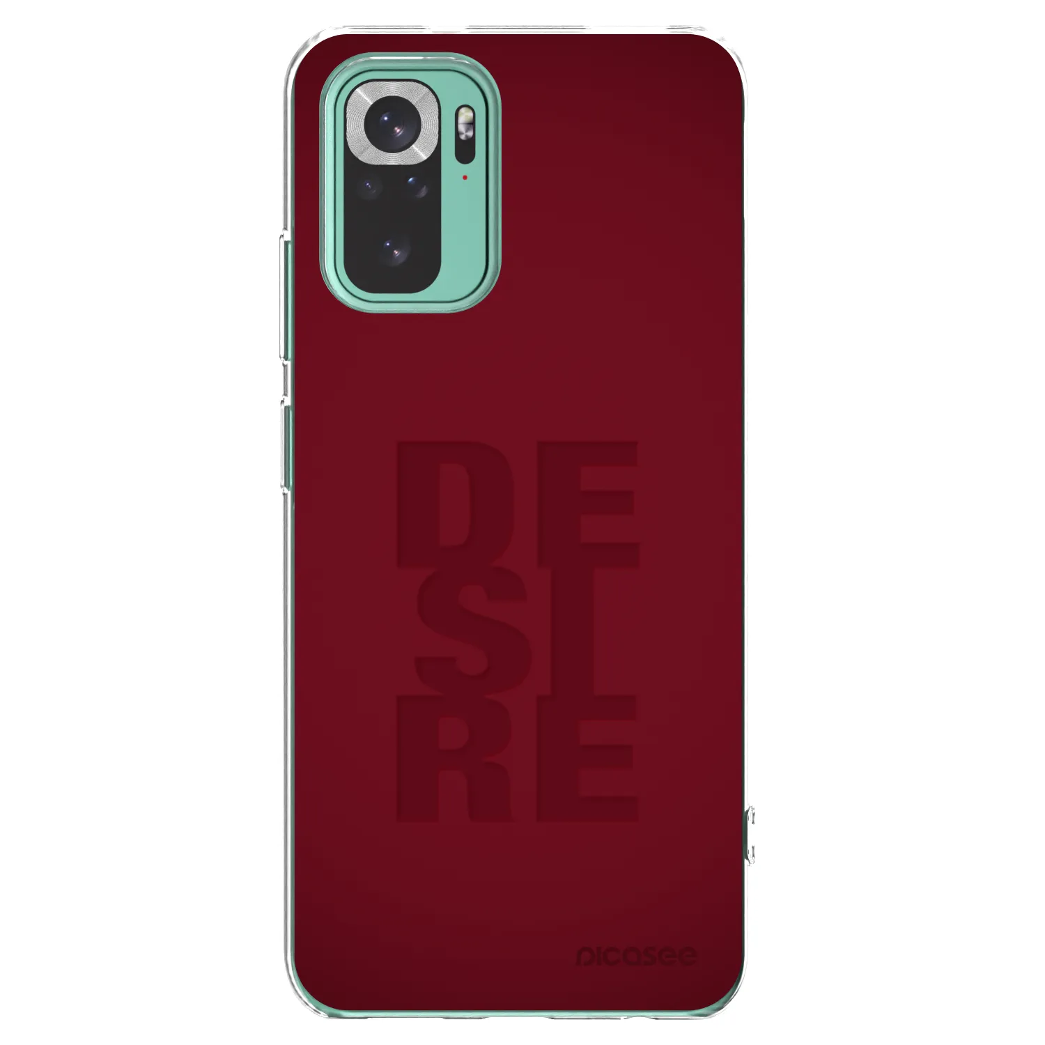 Picasee átlátszó szilikon tok az alábbi mobiltelefonokra Xiaomi Redmi Note 10 Pro - Desire