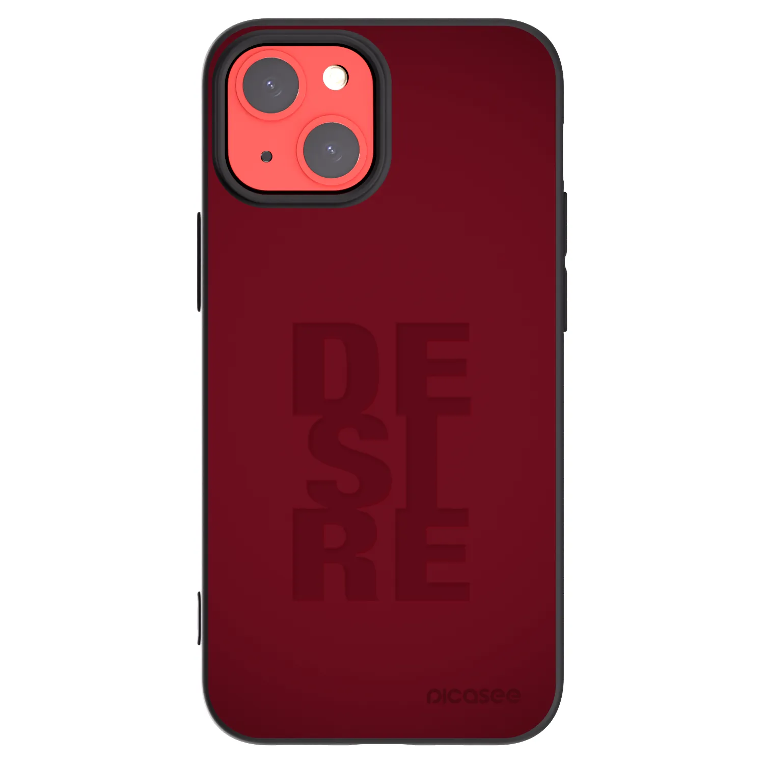 Picasee fekete szilikon tok az alábbi mobiltelefonokra Apple iPhone 13 mini - Desire