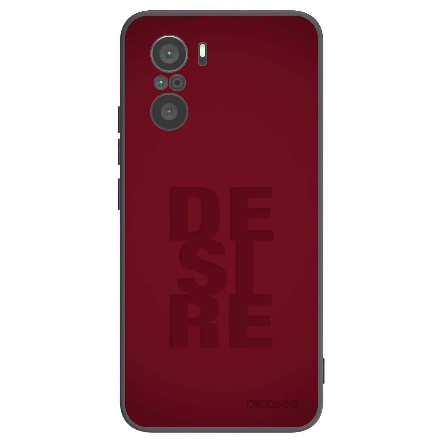 Picasee fekete szilikon tok az alábbi mobiltelefonokra Xiaomi Poco F3 - Desire