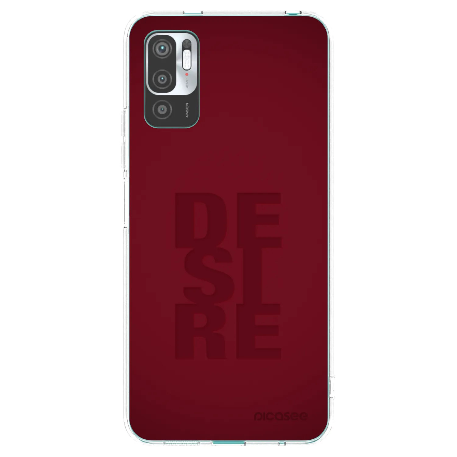 Picasee átlátszó szilikon tok az alábbi mobiltelefonokra Xiaomi Redmi Note 10 5G - Desire