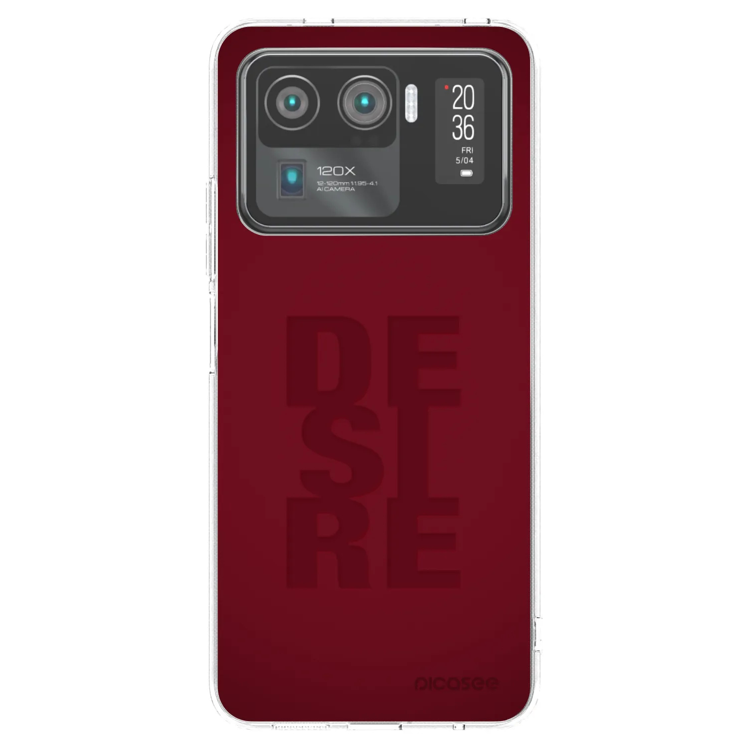 Picasee átlátszó szilikon tok az alábbi mobiltelefonokra Xiaomi Mi 11 Ultra - Desire