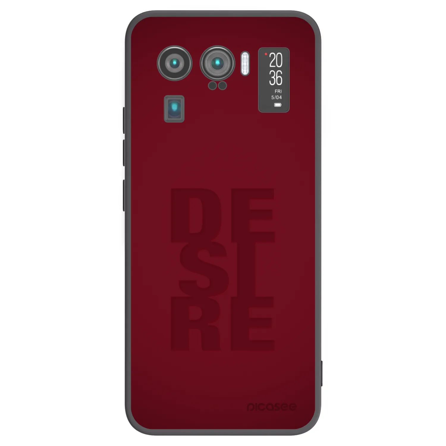 Picasee fekete szilikon tok az alábbi mobiltelefonokra Xiaomi Mi 11 Ultra - Desire
