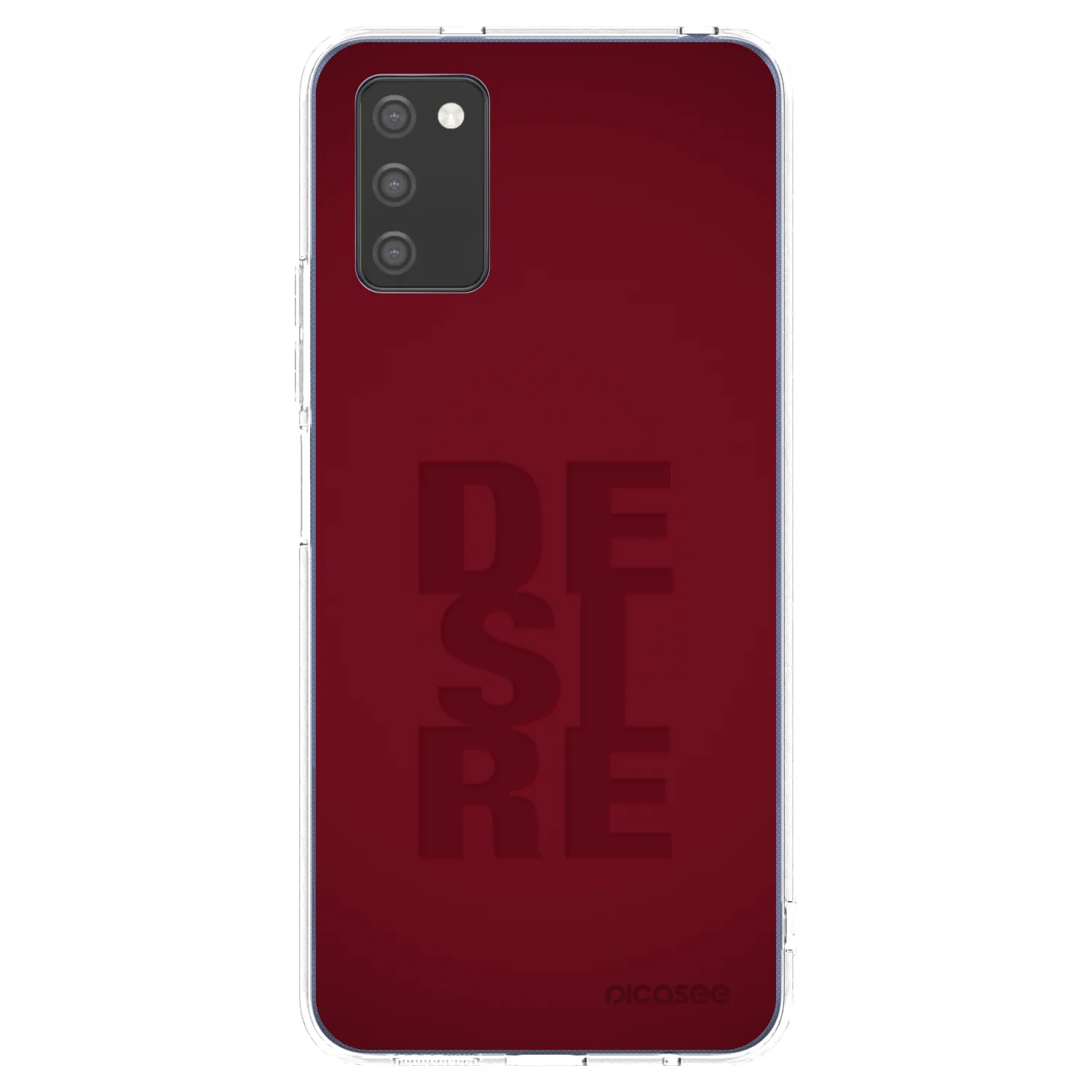 Picasee átlátszó szilikon tok az alábbi mobiltelefonokra Samsung Galaxy A02s A025G - Desire