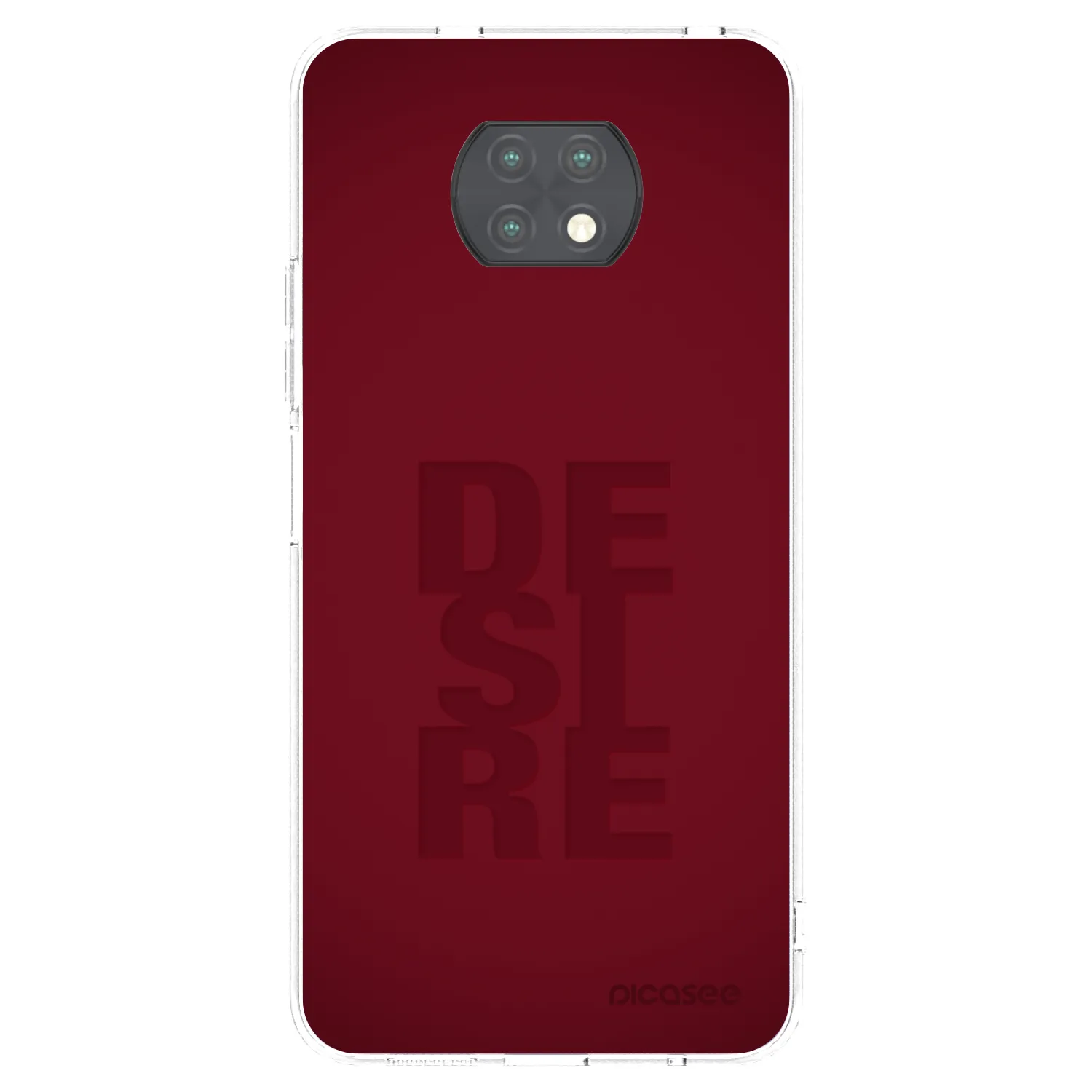 Picasee átlátszó szilikon tok az alábbi mobiltelefonokra Xiaomi Redmi Note 9T - Desire