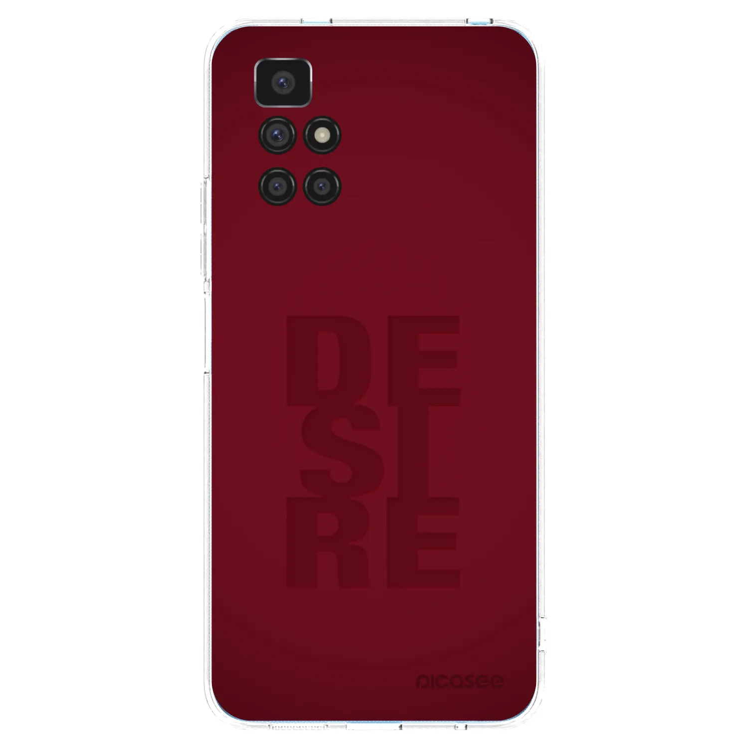 Picasee átlátszó szilikon tok az alábbi mobiltelefonokra Xiaomi Redmi 10 - Desire