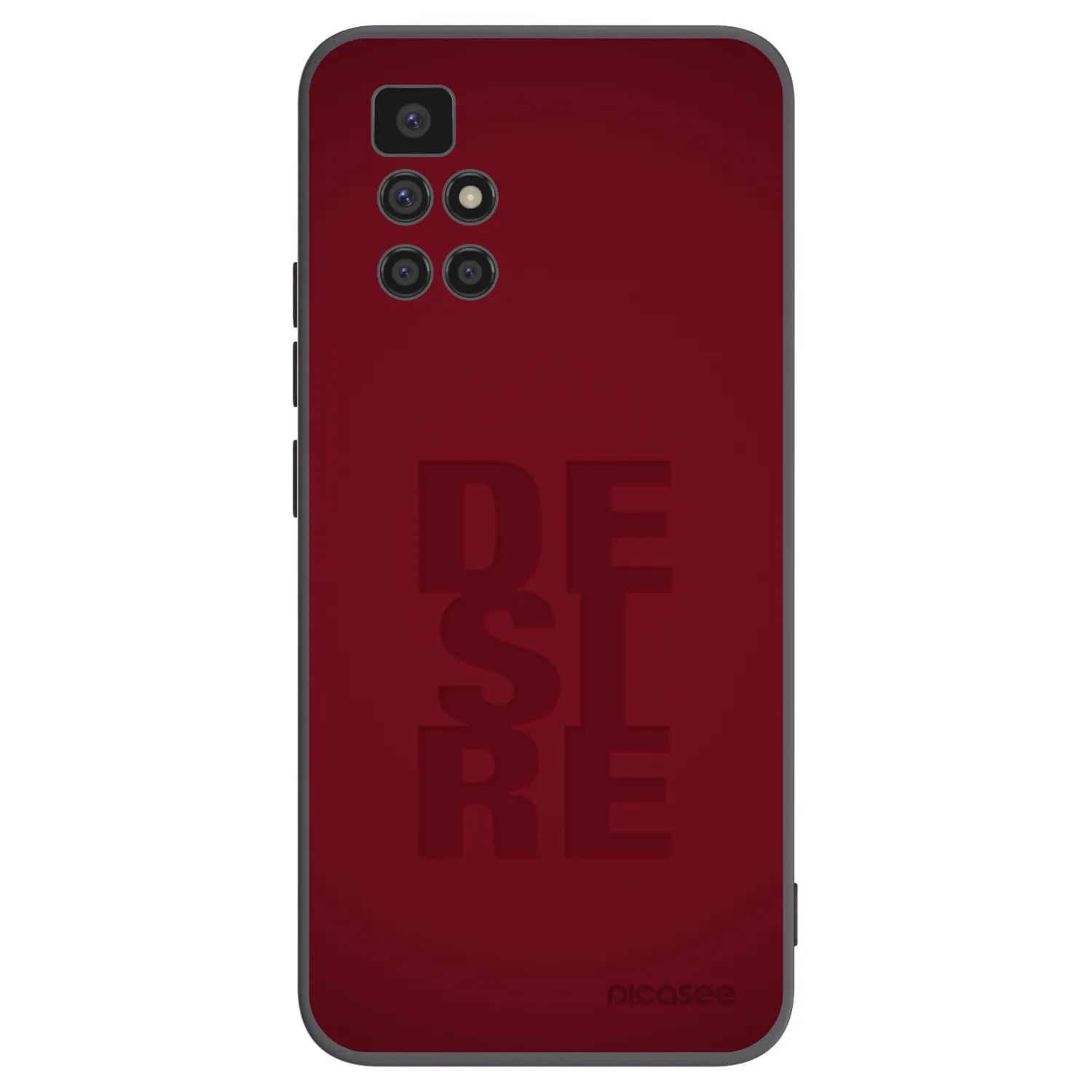 Picasee fekete szilikon tok az alábbi mobiltelefonokra Xiaomi Redmi 10 - Desire