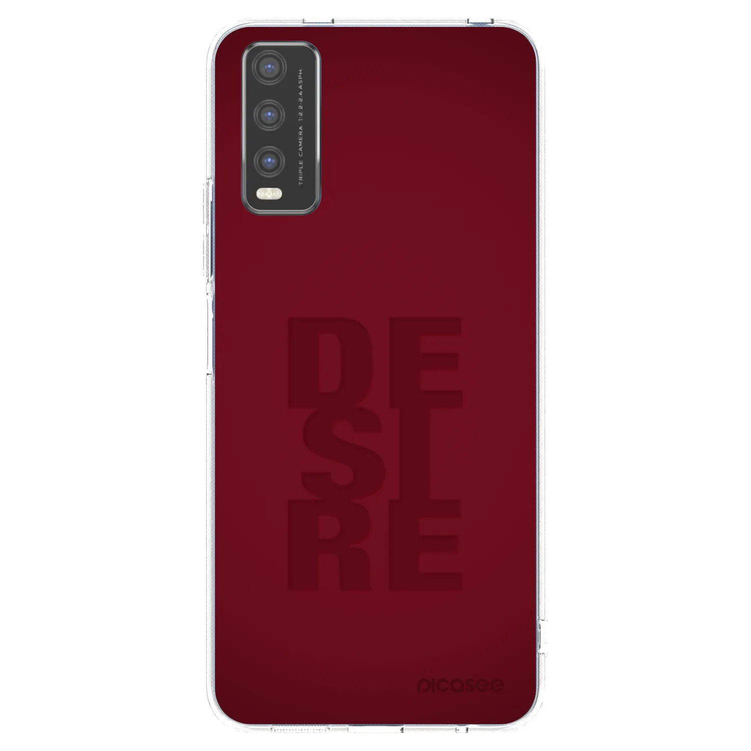 Picasee átlátszó szilikon tok az alábbi mobiltelefonokra Vivo Y20s - Desire