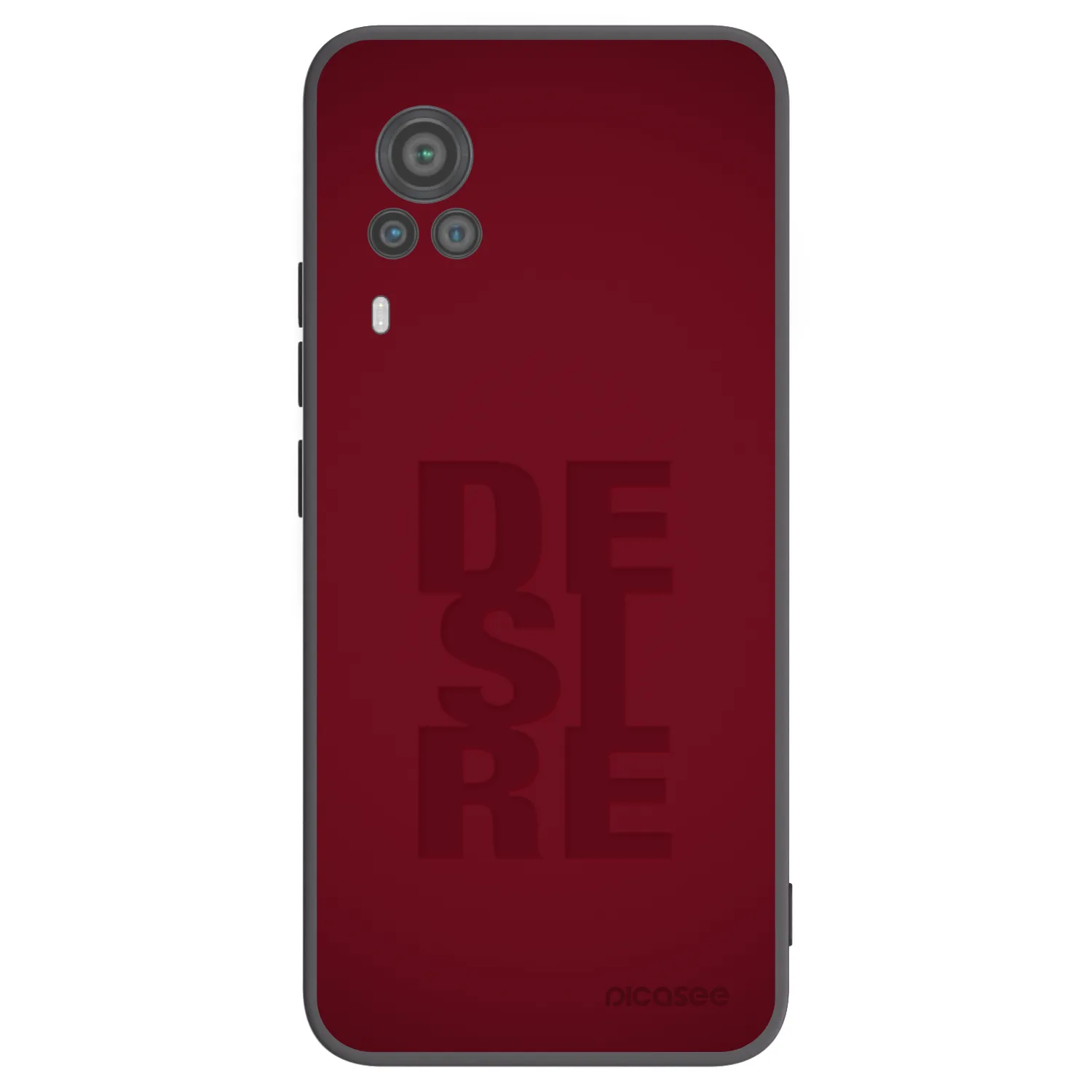 Picasee fekete szilikon tok az alábbi mobiltelefonokra Vivo X60 Pro 5G - Desire